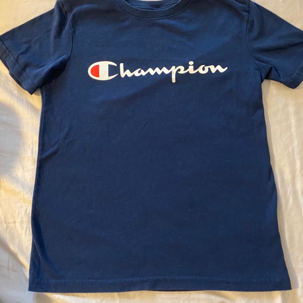 2/$20 Navy Blue Champion tee